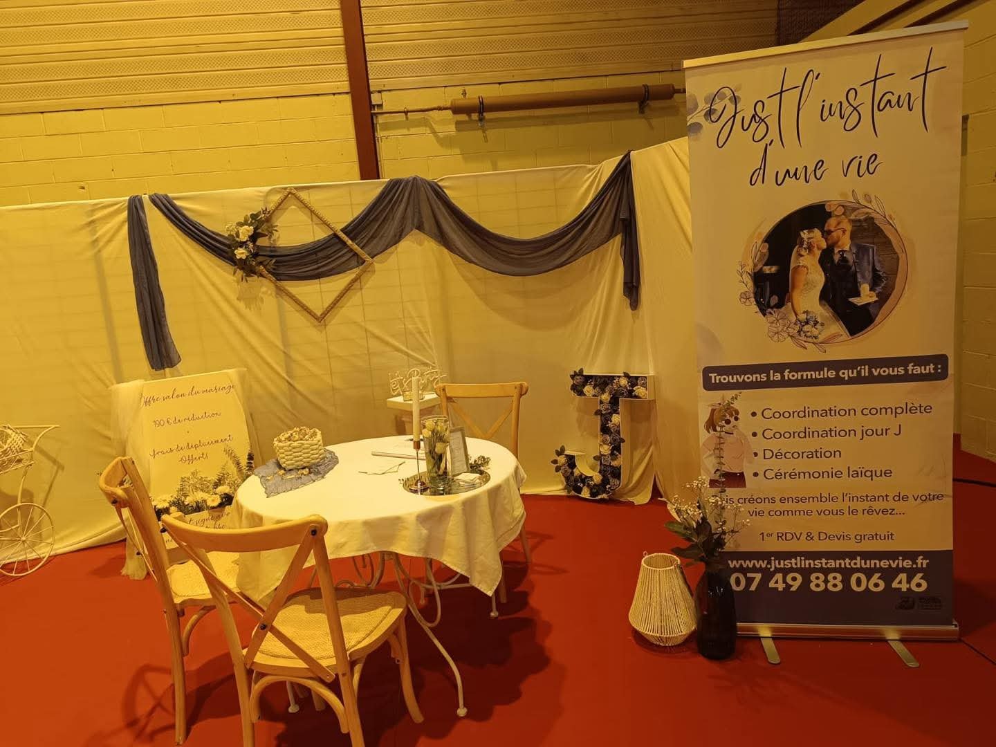 Roll-up salon du mariage