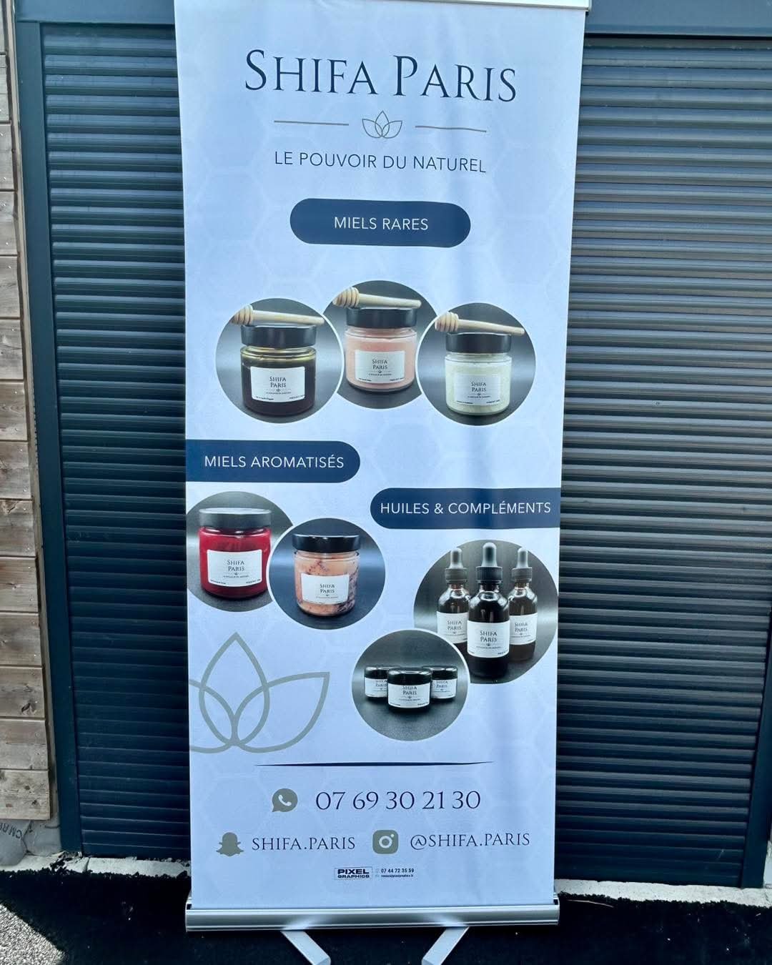 Roll-up produits naturels